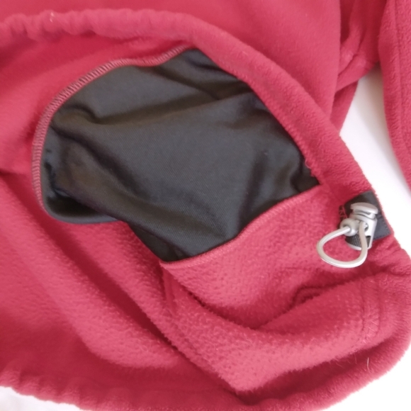 Size S Ashworth Golf Pullover Fleece 1/4 Zip Side Seam Pockets - Picture 8 of 9